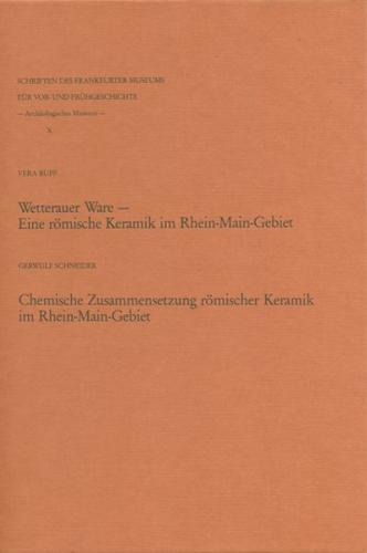 Wetterauer Ware - Chemische ZusammenSetzung 