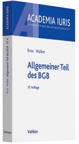 Allgemeiner Teil des BGB 