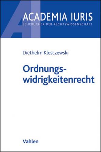 Ordnungswidrigkeitenrecht 