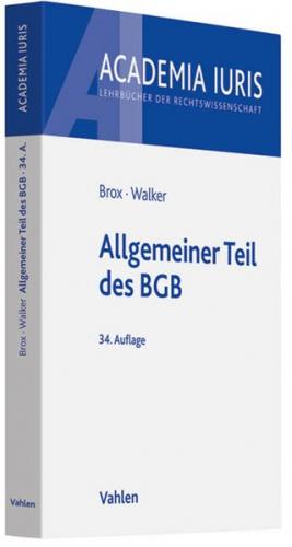 Allgemeiner Teil des BGB 