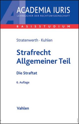 Strafrecht Allgemeiner Teil 