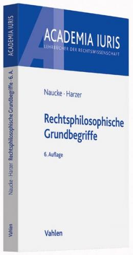 Rechtsphilosophische Grundbegriffe 
