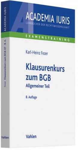 Klausurenkurs zum BGB 
