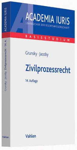 Zivilprozessrecht 