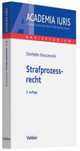 Strafprozessrecht 
