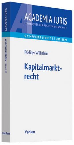 Kapitalmarktrecht 