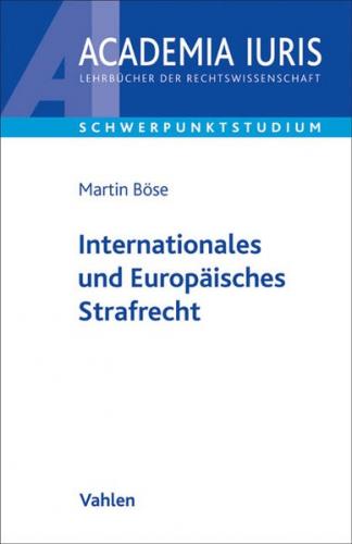 Internationales und Europäisches Strafrecht 