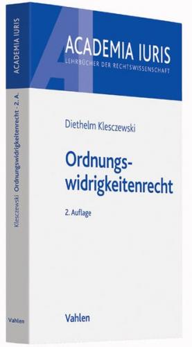 Ordnungswidrigkeitenrecht 