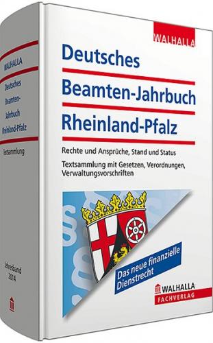 Deutsches Beamten-Jahrbuch Rheinland-Pfalz Jahresband 2014 