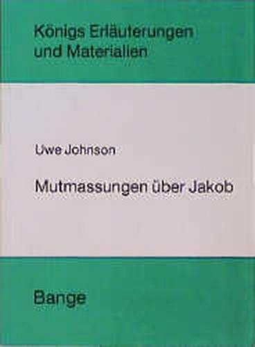Mutmassungen über Jakob 