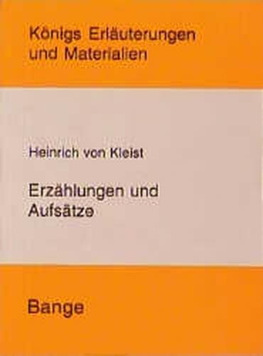 Erzählungen und Aufsätze 