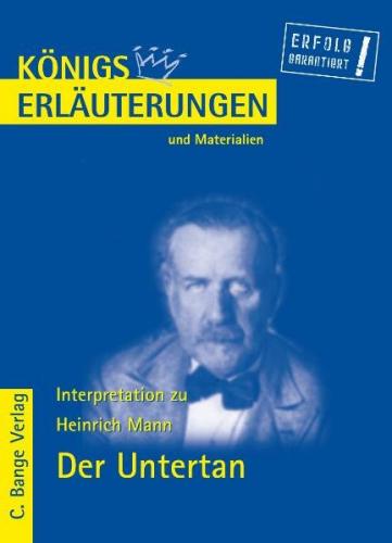 Mann. Der Untertan 