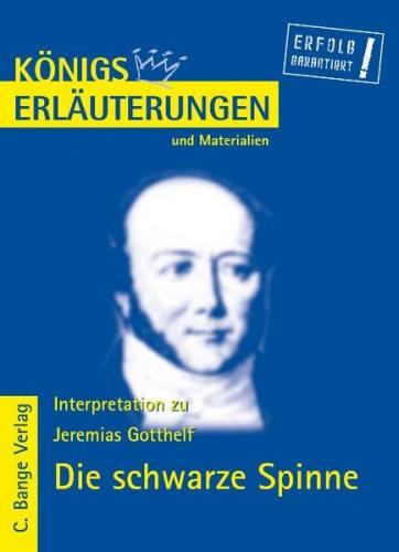 Gotthelf. Die schwarze Spinne 