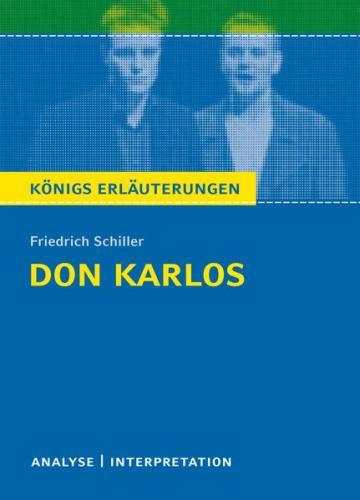 Don Karlos von Friedrich Schiller. 