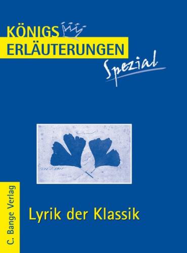 Lyrik der Klassik. 