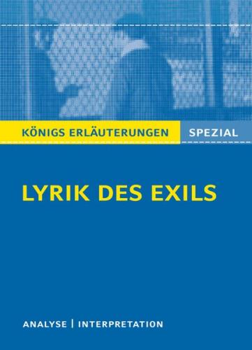 Lyrik des Exils. 
