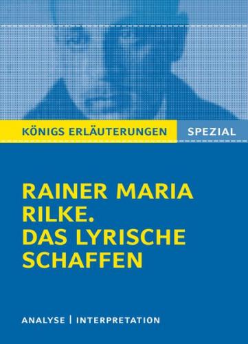 Rilke. Das lyrische Schaffen. 