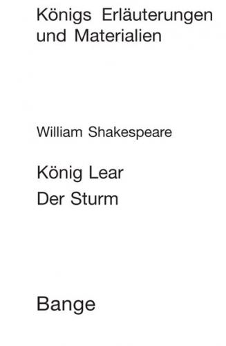 König Lear / Der Sturm (King Lear / The Tempest). Textanalyse und Interpretation. (Ebook - pdf) 