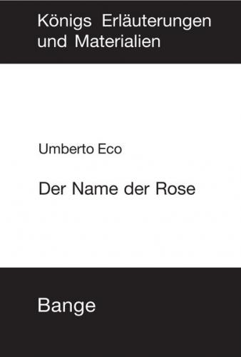 Der Name der Rose. Textanalyse und Interpretation (Ebook - pdf) 