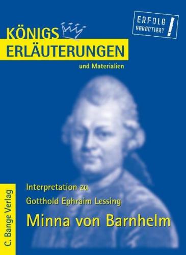 Minna von Barnhelm von Gotthold Ephraim Lessing. Textanalyse und Interpretation. (Ebook - pdf) 