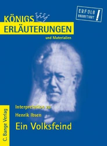 Ein Volksfeind von Henrik Ibsen. Textanalyse und Interpretation. (Ebook - pdf) 