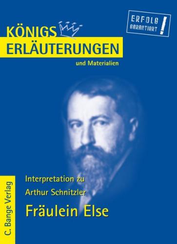 Fräulein Else von Arthur Schnitzler. (Ebook - pdf) 
