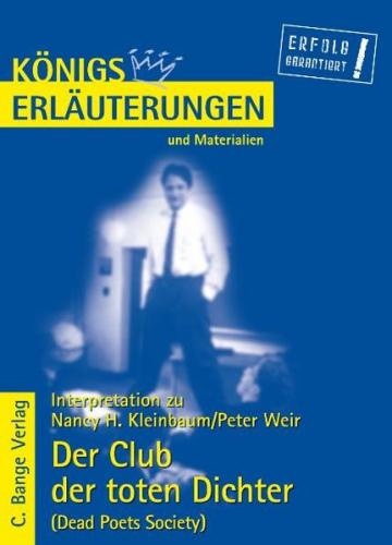 Der Club der toten Dichter - Dead Poets Society von Nancy Kleinbaum & Peter Weir. (Ebook - pdf) 