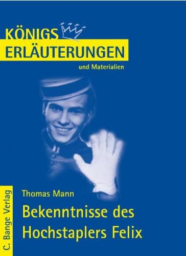 Die Bekenntnisse des Hochstaplers Felix Krull von Thomas Mann. (Ebook - pdf) 