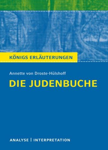 Die Judenbuche von Annette von Droste-Hülshoff. Alle erforderlichen Infos für Abitur, Matura, Klausur und Referat plus Musteraufgaben mit Lösungsansätzen. (Ebook - pdf) 