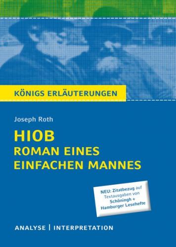 Hiob von Joseph Roth - Textanalyse und Interpretation (Ebook - EPUB) 