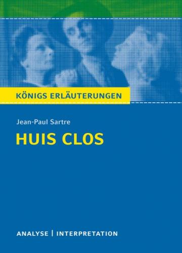 Huis clos (Geschlossene Gesellschaft) von Jean-Paul Sartre. (Ebook - EPUB) 