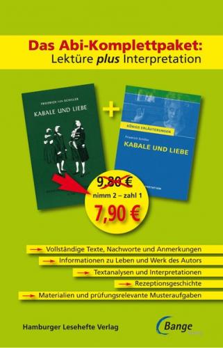 Kabale und Liebe von Friedrich Schiller – Lektüre plus Interpretation 