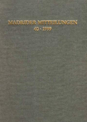 Madrider Mitteilungen 