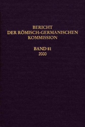 Berichte der Römisch-Germanischen Kommission 