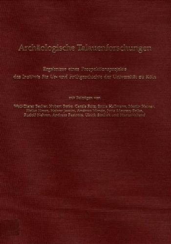 Archäologische Talauenforschung 
