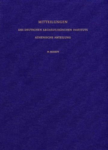 Mitteilungen des Deutschen Archäologischen Instituts. Athenische Abteilung / Die Athena Parthenos 