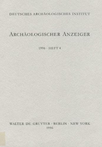 Archäologischer Anzeiger 