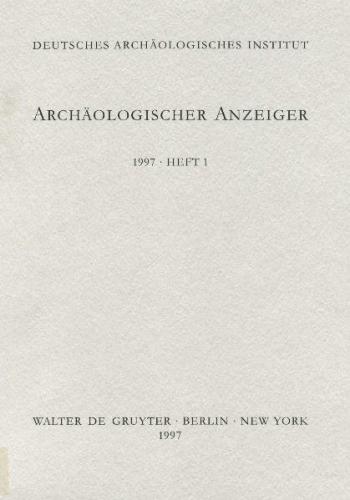 Archäologischer Anzeiger 