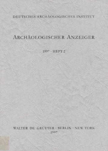 Archäologischer Anzeiger 