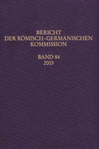 Berichte der Römisch-Germanischen Kommission 