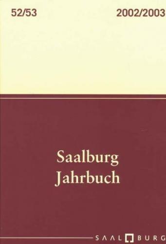 Saalburg Jahrbuch 