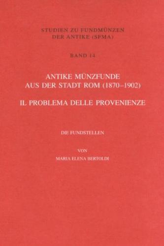 Antike Münzfunde aus der Stadt Rom (1870-1902) 
