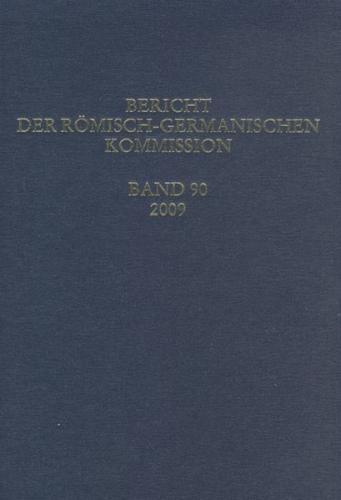 Bericht der Römisch-Germanischen Kommission 