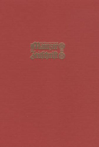 Mainzer Zeitschrift. Mittelrheinisches Jahrbuch für Archäologie, Kunst und Geschichte / Mainzer Zeitschrift 