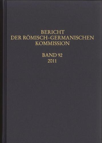 Bericht der Römisch-Germanischen Kommission 