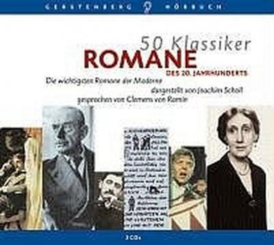 50 Klassiker Romane des 20. Jahrhunderts - CD (Audio-CD) 
