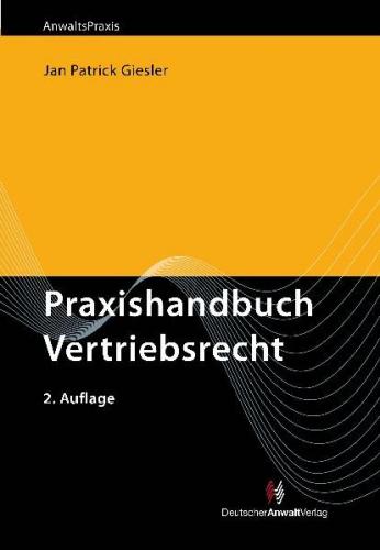 Praxishandbuch Vertriebsrecht 