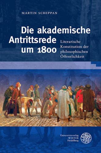 Die akademische Antrittsrede um 1800 