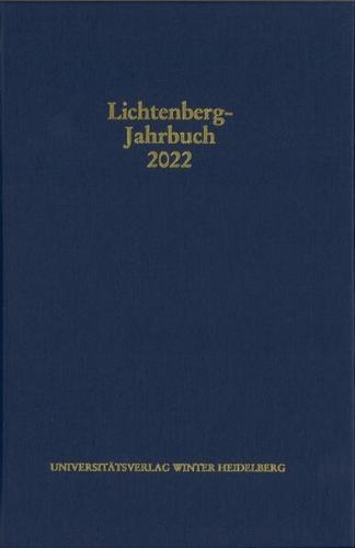 Lichtenberg-Jahrbuch 2022 