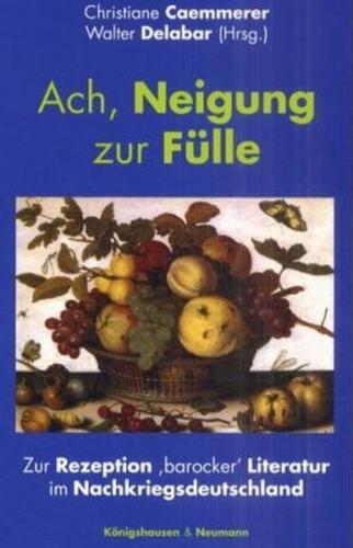 Ach, Neigung zur Fülle... 